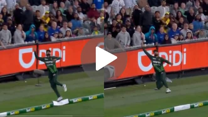 [Watch] Irfan Khan Niazi's Superhuman Save Goes In Vain As Inglis Hits Shaheen For A Six